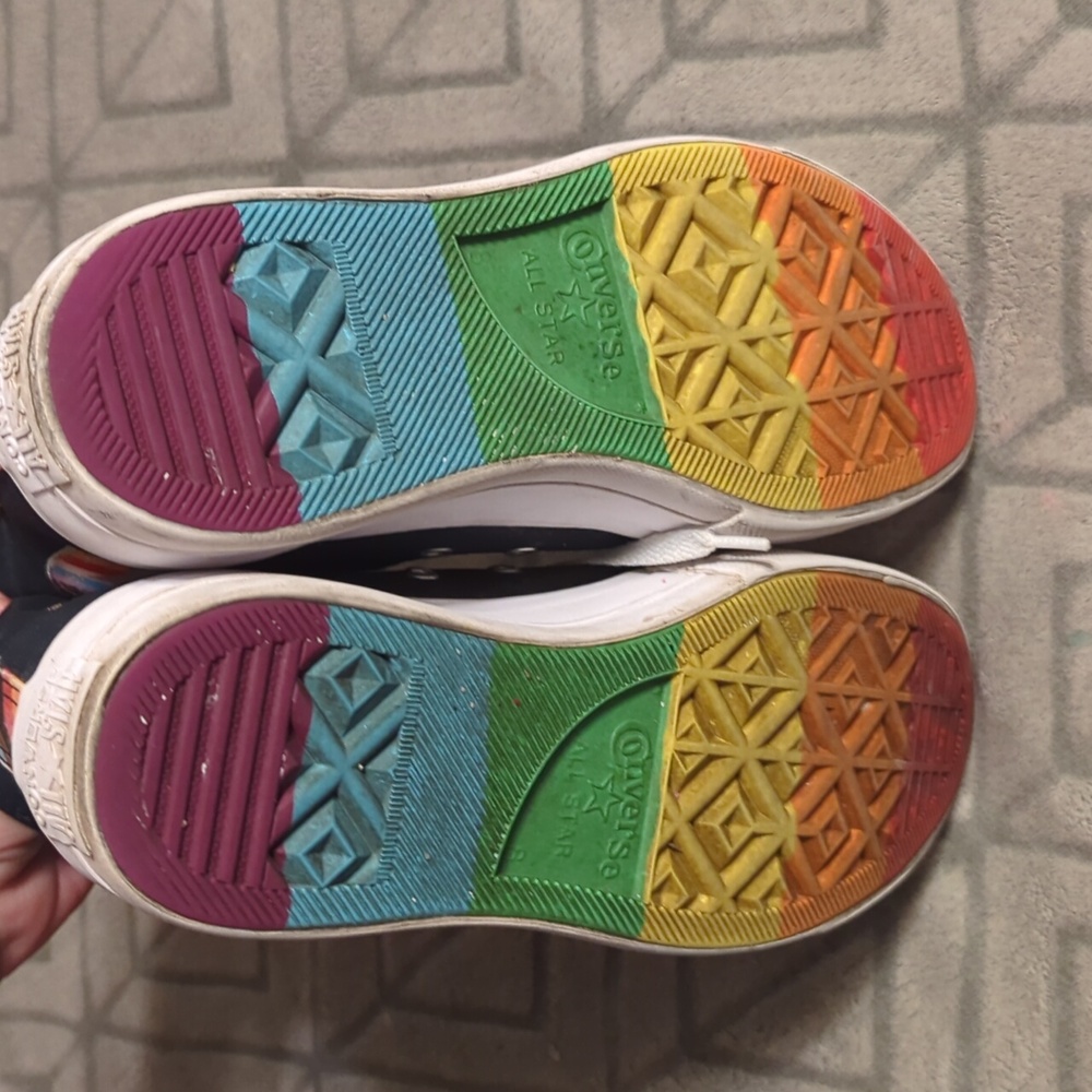 Custom platform Pride Converse All Star High-Top … - image 9